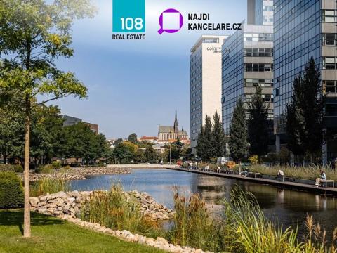 Pronájem kanceláře, Brno, Holandská, 508 m2
