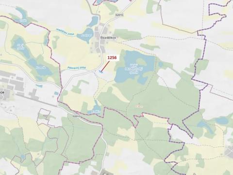 Dražba lesa, Hradiště, 1284 m2