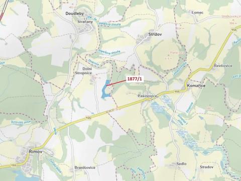 Dražba lesa, Římov, 49760 m2