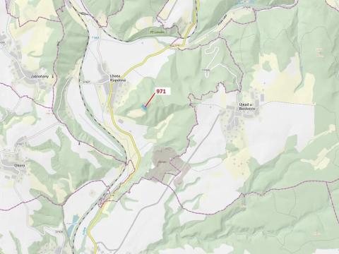 Dražba lesa, Lhota Rapotina, 4308 m2