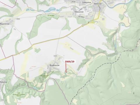 Dražba lesa, Ivančice, 1130 m2