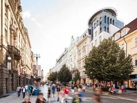 Pronájem obchodního prostoru, Praha - Staré Město, Na příkopě, 75 m2