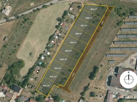 Prodej zahrady, Velký Borek, 800 m2