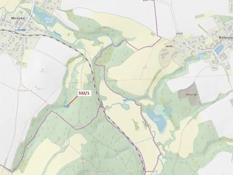 Dražba lesa, Havlíčkův Brod, 870 m2