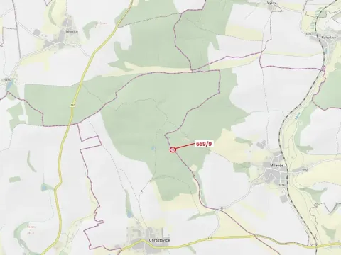 Dražba lesa, Chrastavice, 32 m2