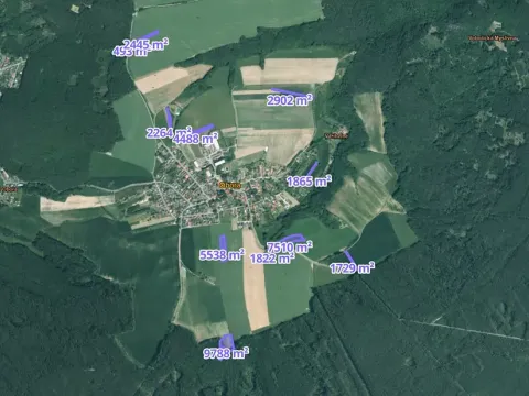 Prodej louky, Obora, 40844 m2