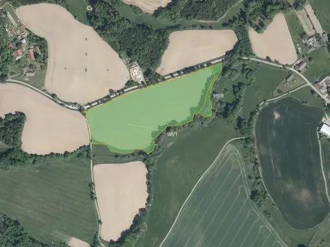 Prodej pole, Krásná Hora, 41108 m2