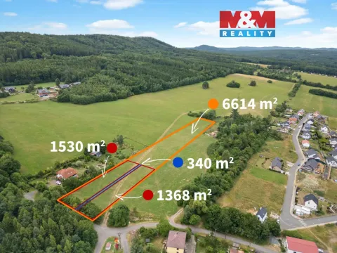 Prodej pozemku pro bydlení, Nový Jáchymov, 1368 m2