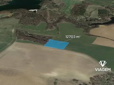 Prodej podílu pole, Malešov, 6351 m2