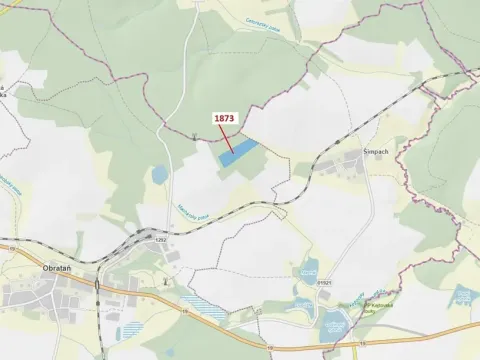 Dražba lesa, Obrataň, 32740 m2