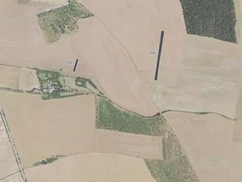 Prodej pole, Velvary, 6865 m2