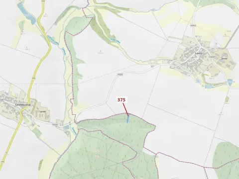 Dražba lesa, Chotěbudice, 1497 m2