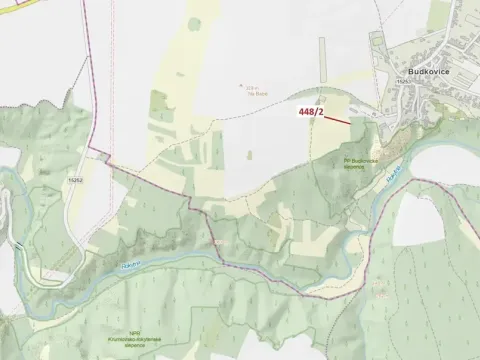 Dražba pozemku, Ivančice, 18 m2