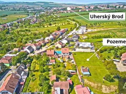 Prodej pozemku pro bydlení, Uherský Brod, 2554 m2
