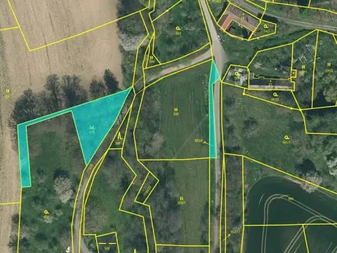 Dražba pozemku, Mladá Vožice, 2401 m2