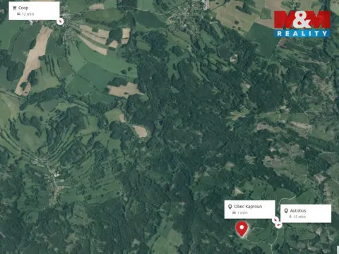 Prodej zahrady, Kunžak - Kaproun, 4664 m2