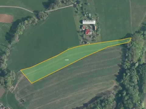 Prodej pole, Střítež, 8695 m2