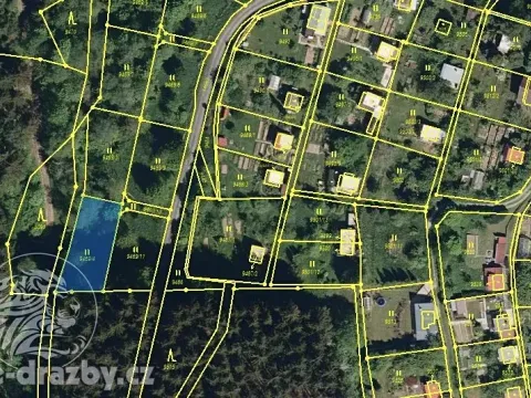 Dražba zahrady, Vsetín, 452 m2