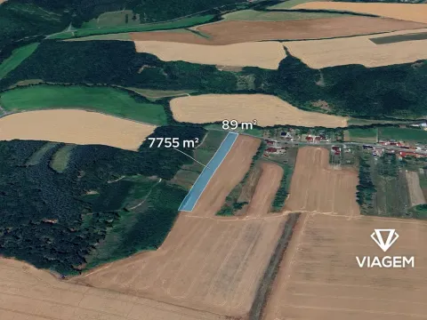 Prodej podílu pole, Částkov, 5229 m2