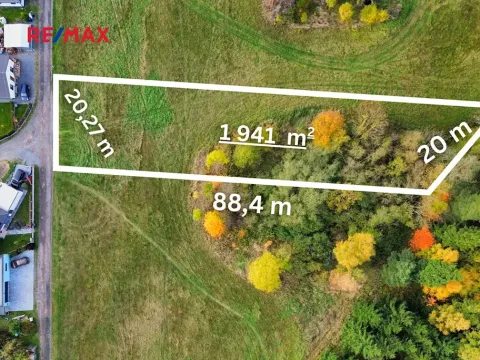 Prodej pozemku pro bydlení, Květná, 1941 m2
