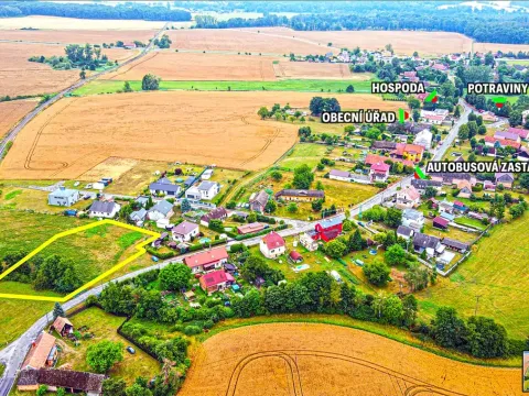 Prodej pozemku pro bydlení, Obrubce, 2867 m2