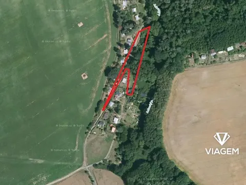 Prodej podílu zahrady, Bukovany, 453 m2