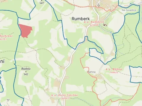 Prodej louky, Letovice, 40623 m2