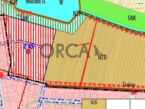 Prodej pole, Dubňany, 416 m2