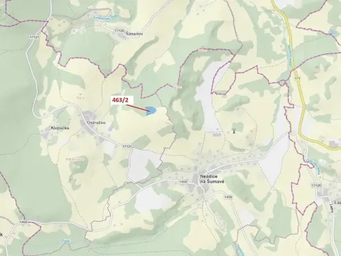 Dražba lesa, Nezdice na Šumavě, 10638 m2