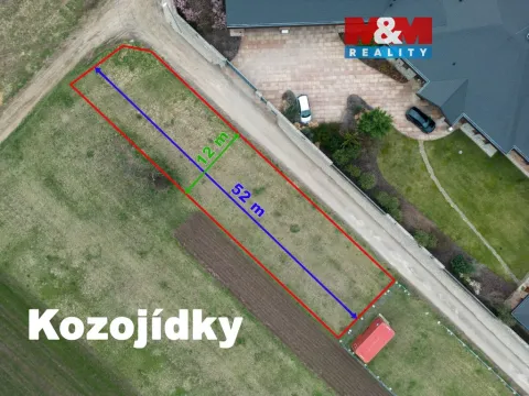 Prodej pozemku pro bydlení, Kozojídky, 646 m2