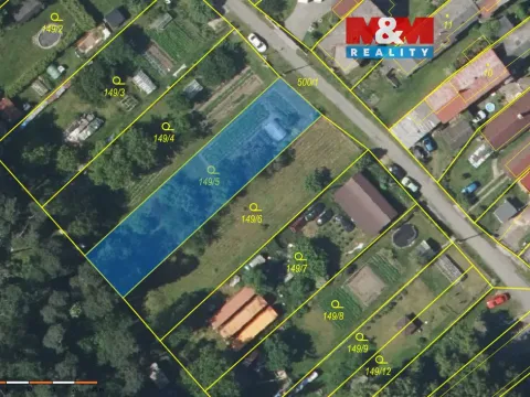 Prodej zahrady, Bítouchov, 721 m2