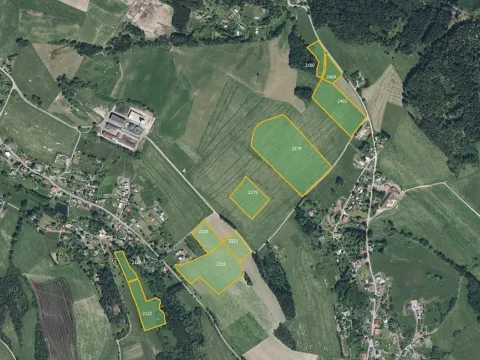 Prodej louky, Jílové u Držkova, 29340 m2