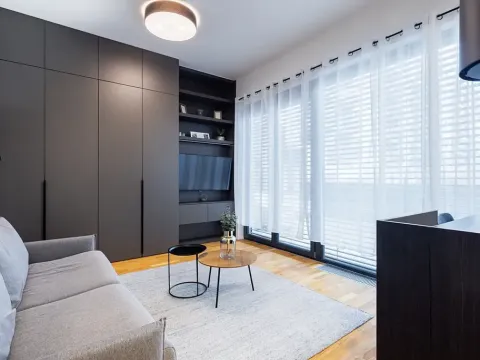 Pronájem bytu 1+kk, Praha - Smíchov, Grafická, 35 m2