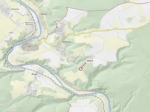 Dražba lesa, Sýkořice, 326 m2