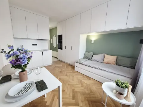 Pronájem bytu 1+kk, Pardubice - Zelené Předměstí, Palackého třída, 21 m2