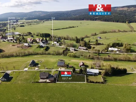 Prodej pozemku pro bydlení, Orlické Záhoří, 1517 m2