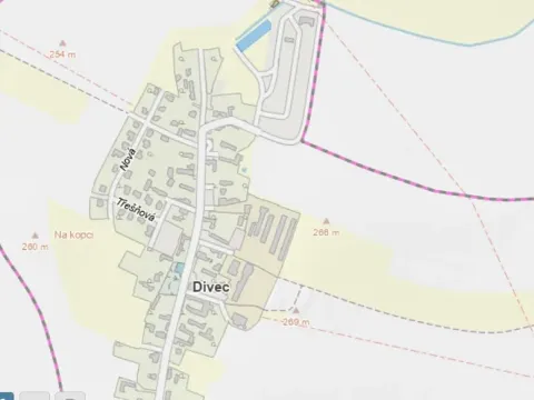 Prodej pozemku pro bydlení, Divec, 1680 m2