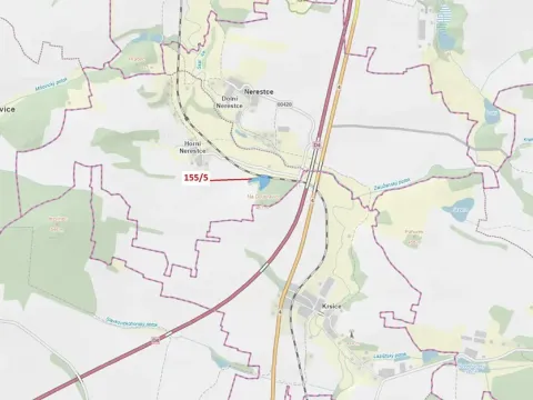 Dražba lesa, Nerestce, 11172 m2