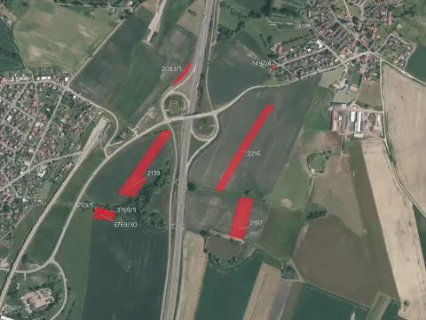 Prodej pole, Zvěrotice, 34795 m2