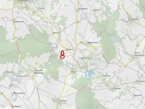 Prodej lesa, Plaveč, 1640 m2