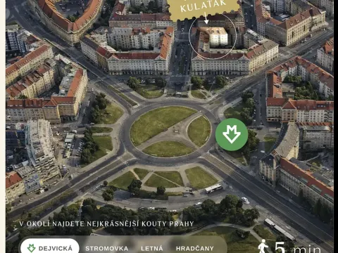 Prodej bytu 2+kk, Praha - Dejvice, Na hutích, 47 m2