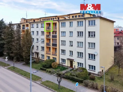Pronájem bytu 2+1, Havlíčkův Brod, Sídliště Pražská, 49 m2