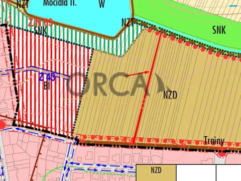 Prodej pole, Dubňany, 416 m2