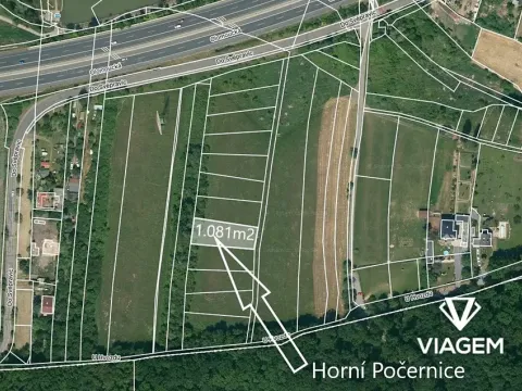 Prodej zahrady, Praha, 1081 m2