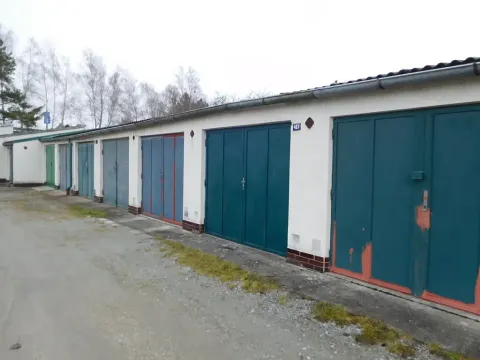 Dražba garáže, Třeboň, Tyršova, 20 m2