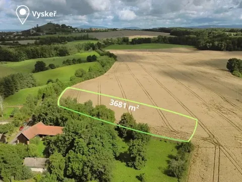 Prodej pole, Vyskeř, 3681 m2