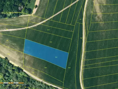 Prodej pole, Kudlovice, 2507 m2