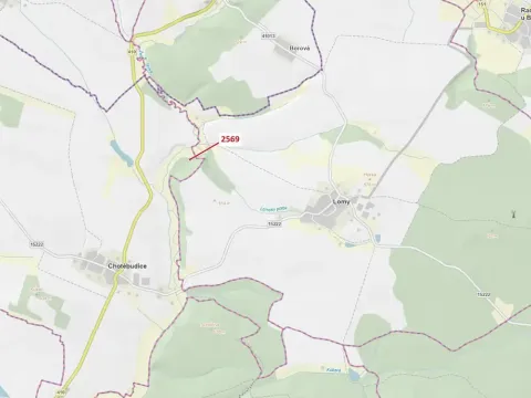 Dražba lesa, Chotěbudice, 155 m2