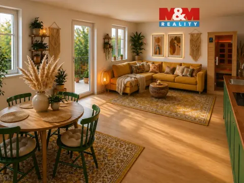 Prodej bytu 2+kk, Jáchymov, K Lanovce, 60 m2