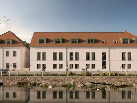 Prodej bytu 1+kk, Brandýs nad Labem-Stará Boleslav - Stará Boleslav, Nábřeží, 28 m2